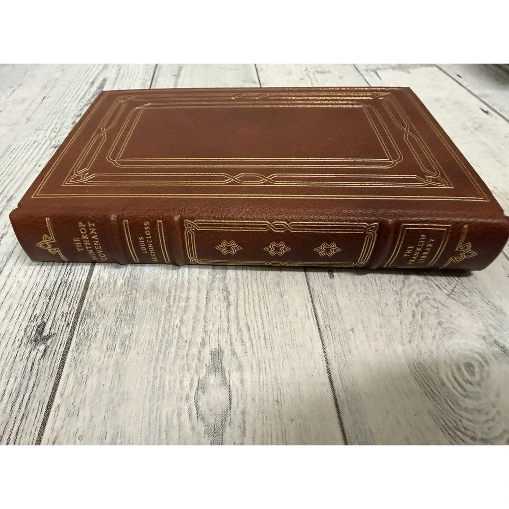 THE WINTHROP COVENANT The Franklin Library Leather 1st Edition Society Slipcover